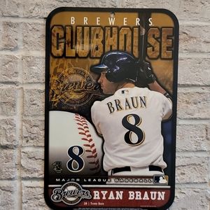 Milwaukee Brewers Ryan Braun Sign